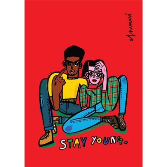Stay young / 일러스트 액자