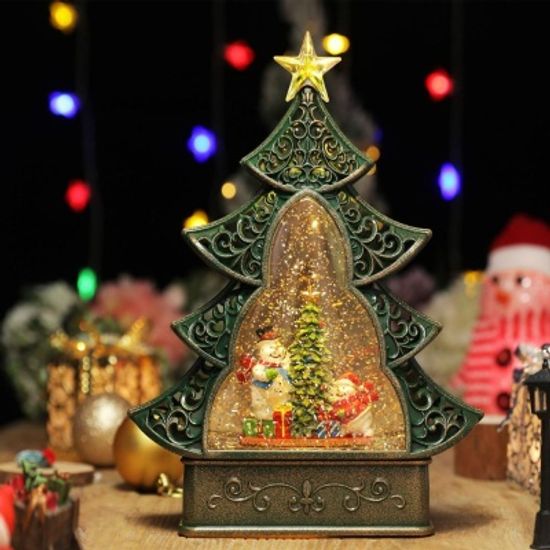 크리스마스 장식 소품 스노우볼 오르골 무드등