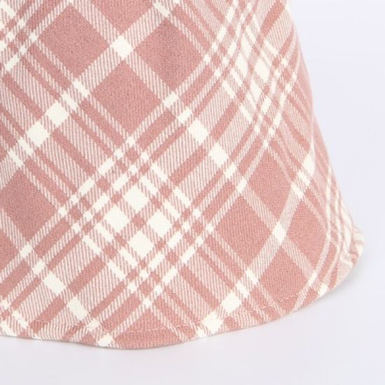 [디꾸보]글렌 체크 클로슈 햇 여성모자 AH100