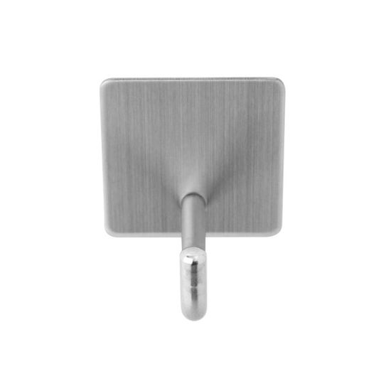 스텐 사각 벽걸이 후크 / 접착식 벽고리