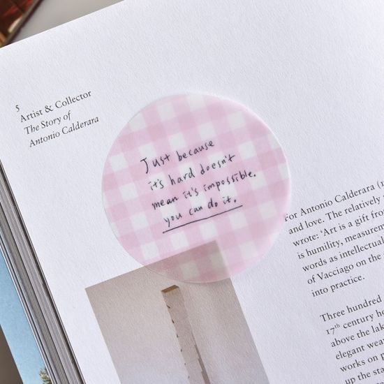 모이스트 어라운드잇 (반투명 점착 메모지) 