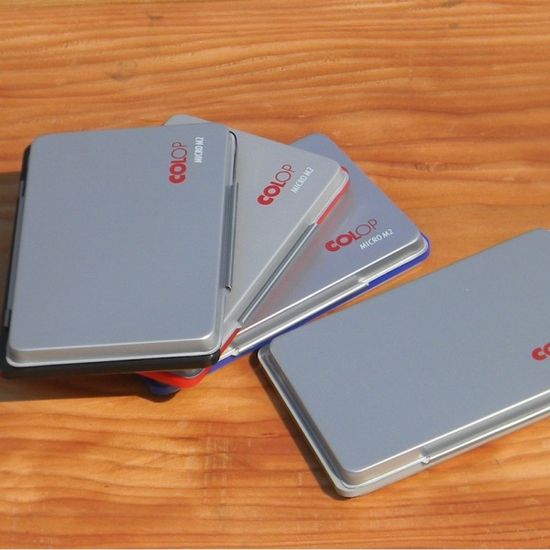 컬럽 고밀도 스탬프패드-메탈케이스 Micro M2