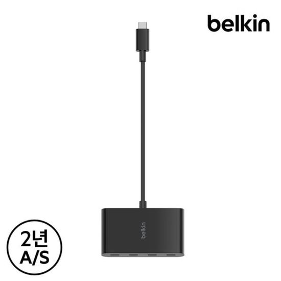 벨킨 4in1 USB-C타입 멀티 허브 AVC018bt