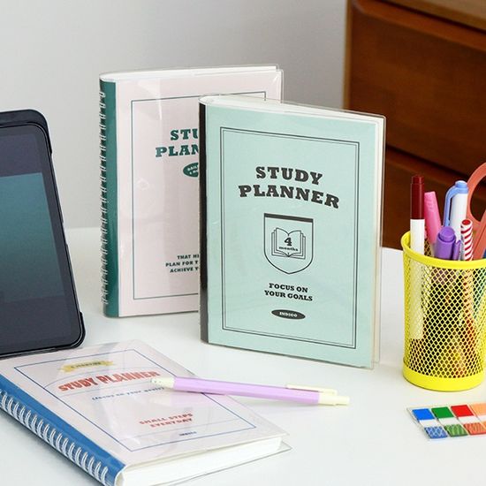 기본 스터디 플래너 (커버형)