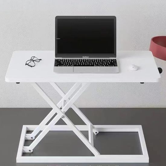 높이조절 접이식 테이블 (화이트)
