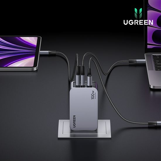 유그린 Nexode Pro 100W 멀티 고속 PD GaN PPS 충전기
