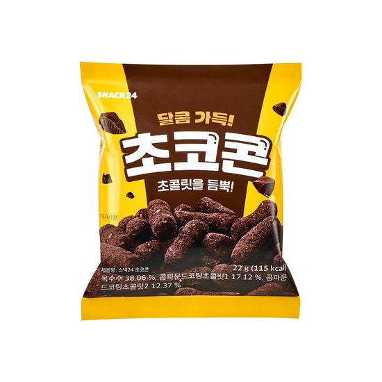 스낵24 초코콘 22g 30개입 1박스