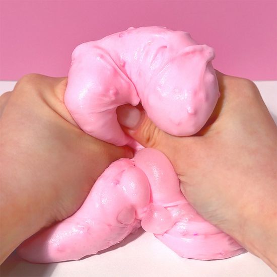 [젤시스] 핑크밤소다 슬라임 / 클리어지글리 점섞슬