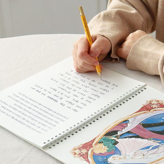 필사를 하다 (인어공주) 필사 노트 (어른 학습지②)