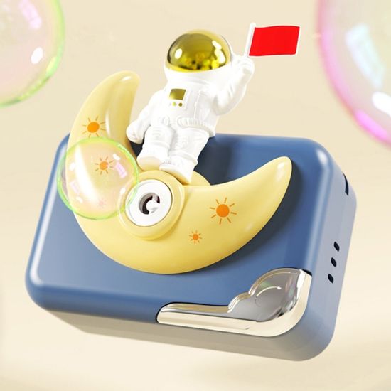 캐릭터 카메라 모양 라이트 뮤직 버블 머신 장난감