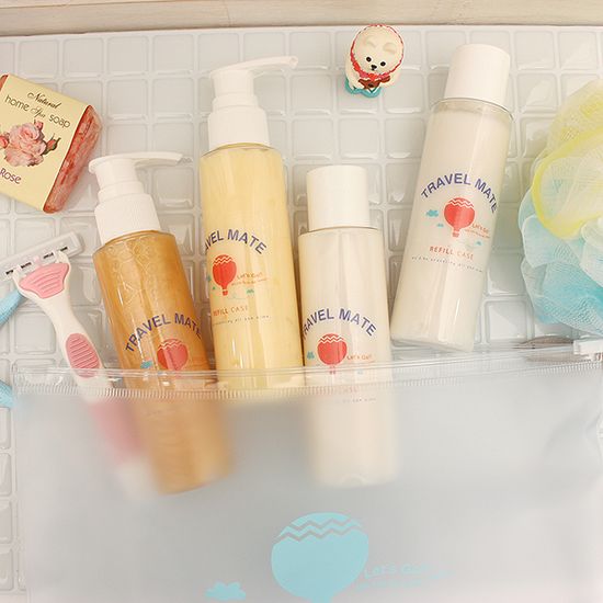 트래블 메이트 리필 케이스 바스앤바디 키트