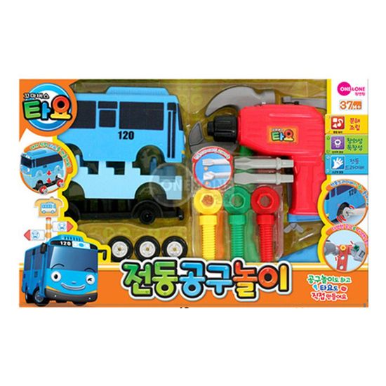 원앤원 꼬마버스타요 전동 공구놀이(WC0C354)