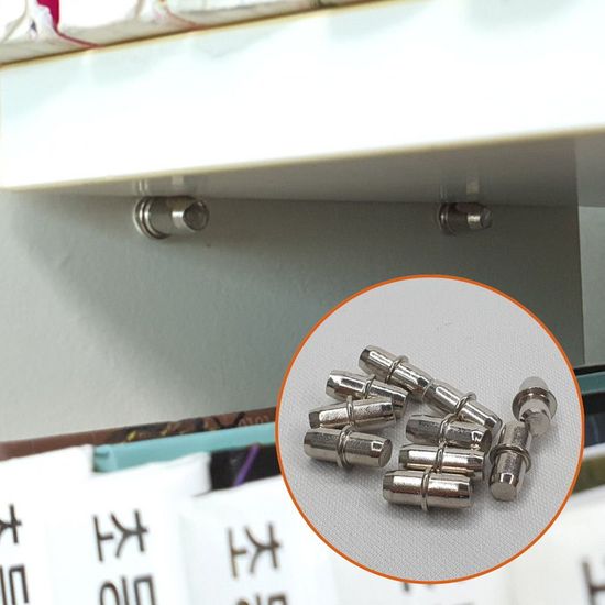 선반 6mm 가구 10P 선반다보 고정핀(WFGTFJ8)