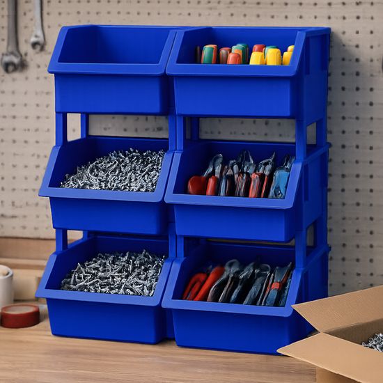 워크박스 부품정리함 6P 공구함 부품상자 DIY 수납
