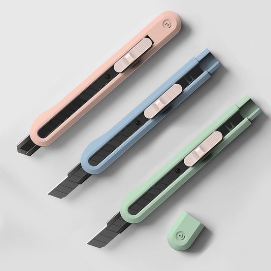 누사인 메탈 사무용 커터칼 소형