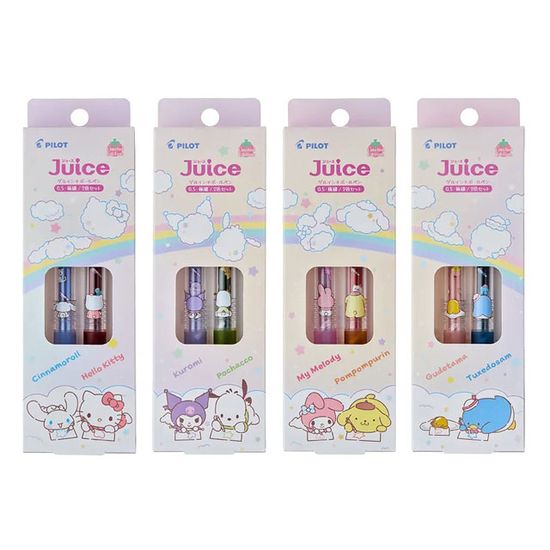 파일롯 쥬스x산리오 젤잉크펜 0.5mm