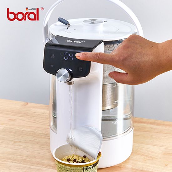 보랄 스마트 대용량 4L 글라스 보온 포트 BR-A40L