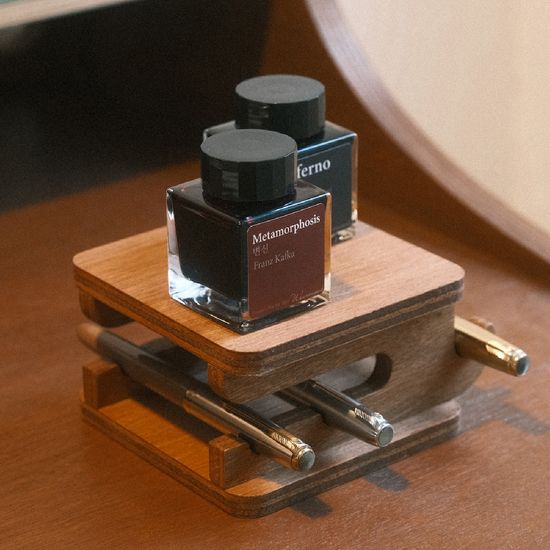 쿠오뜨 컵펜 트레이 (코스터/펜 레스트/펜 거치대)