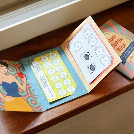 스탬프 쿠폰북 세트