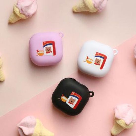 레이지띵 씨리얼 갤럭시 버즈 라이브 젤리 케이스