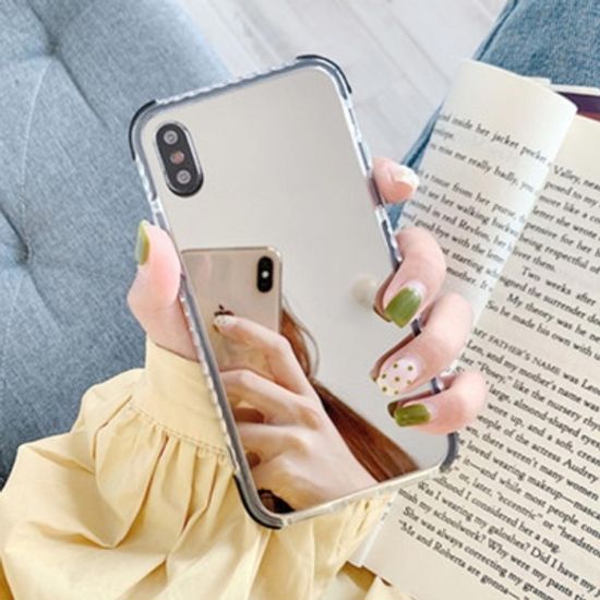 아이폰 메이크업 미러 실리콘 범퍼 TPU 휴대폰 케이스
