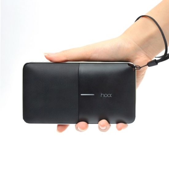 [블랙색상]HOOX 플로우S09 6000mAh 보조배터리 스피커