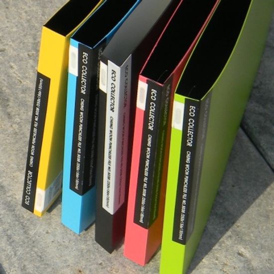 청운 A5 PP 영수증/전표철/펀치리스화일 B203