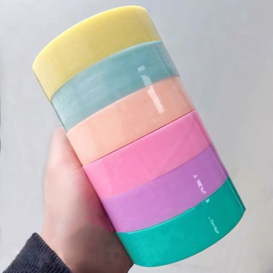 끈끈이 공 찐득볼 4.8CM 테이프 만들기 말랑이 장난감