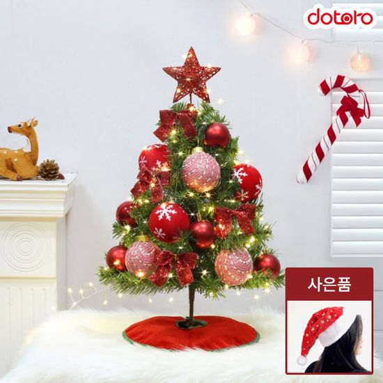 [단독] 크리스마스 60-90cm 트리 모음+산타모자 선물