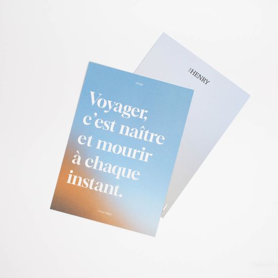 [더헨리] 파리 여행 엽서 시리즈