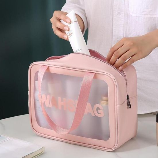 파베르 핑크 멀티 방수 비치백 중형