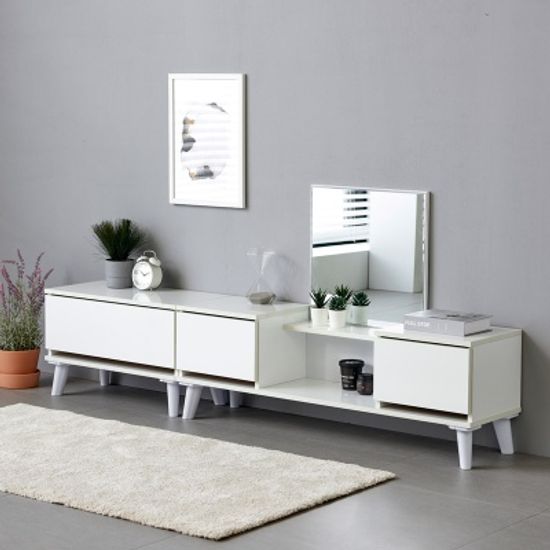 소프리 좌식 화장대 세트 1120