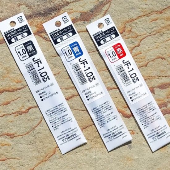 제브라 사라사클립 1.0mm 리필심 JF-1.0 1다스