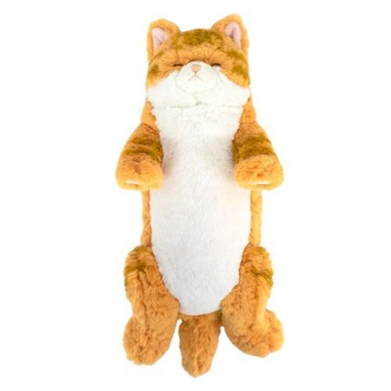 무릎인형★잠자는 쓰야쓰야 줄무늬 고양이 