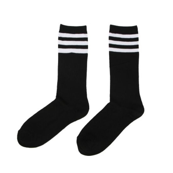 라인업 삼선 긴양말/ 여성 반타이즈 니삭스