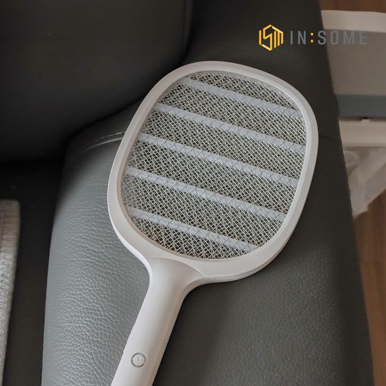 인썸 충전식 전기모기채 해충파리채 IMD-400