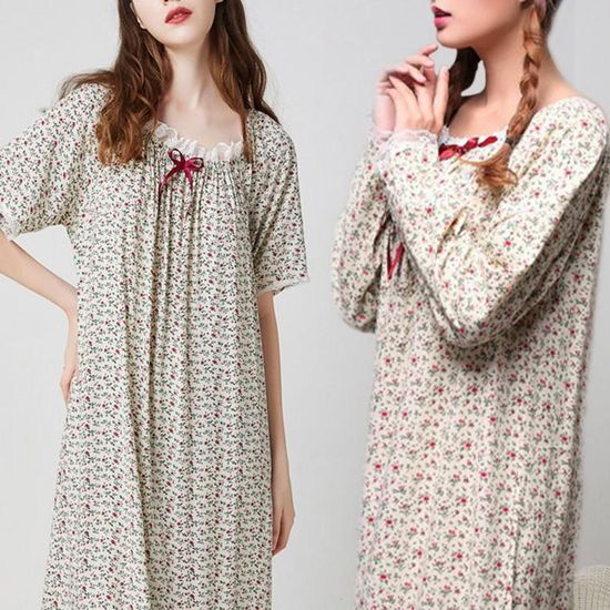 원피스 여성 마약잠옷 수유 임부 홈웨어 롱 빅사이즈 