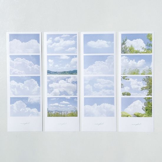 밍키트 구름 네컷 스티커팩