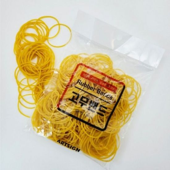 고무밴드 노랑 헬스 운동 밴드 150g(WFHA87A)