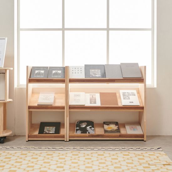 트리플 전면책장 도서진열장 40cm T150