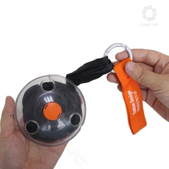 동글이 휴대용 에코백 보조가방 폴딩 보조백 장바구니