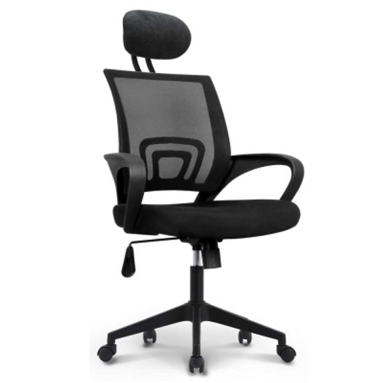 AIR-CH 학생 사무 메쉬 컴퓨터 의자 블랙 헤드형