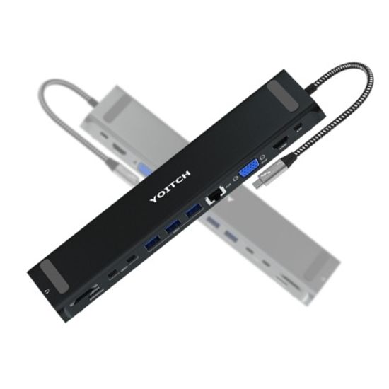 바이링크 썬더볼트3 USB C타입 노트북 12 in 1 멀티 