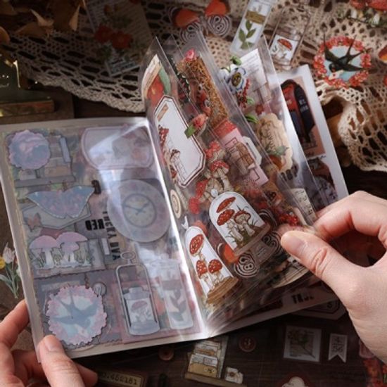 마운틴 아일랜드 북유럽 스타일 장식 스티커