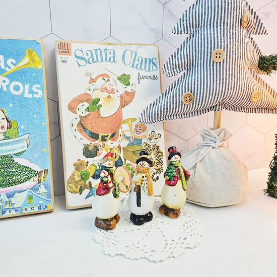 큐트 미니 눈사람 3p set