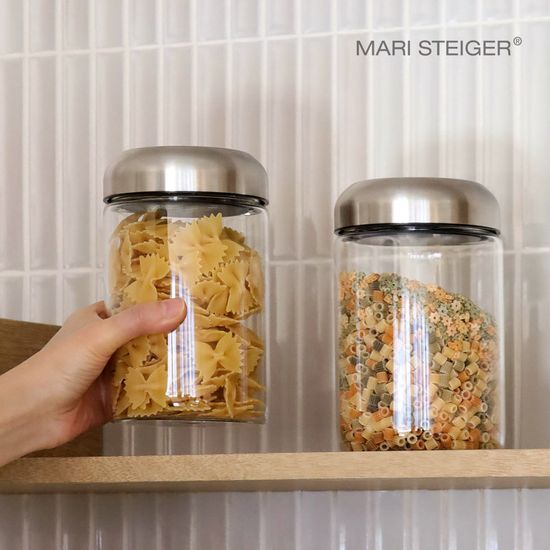 루미 원터치 글라스 다용도 밀폐 보관 용기 900ml
