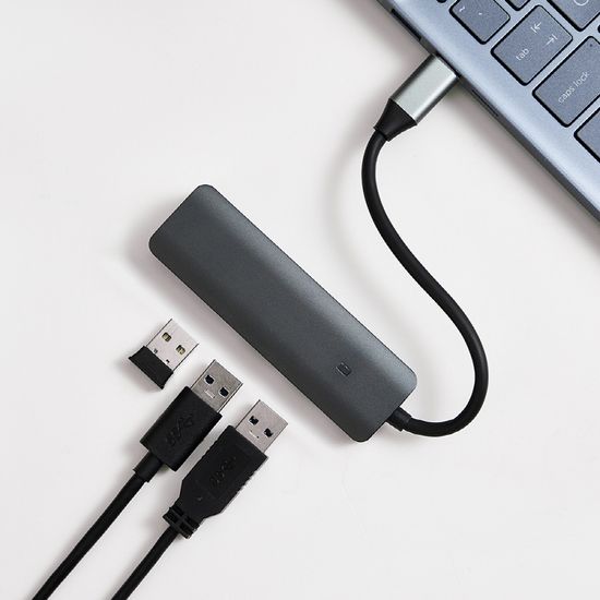 아이노트 C타입 허브 6in1 멀티포트 이더넷 CH61P