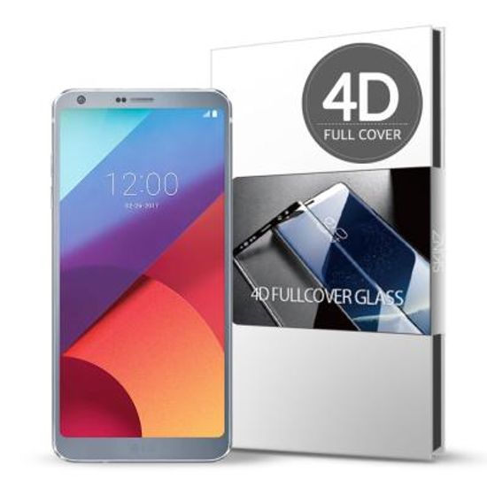 스킨즈 LG G6 4D 풀커버 강화유리 필름 (1장)