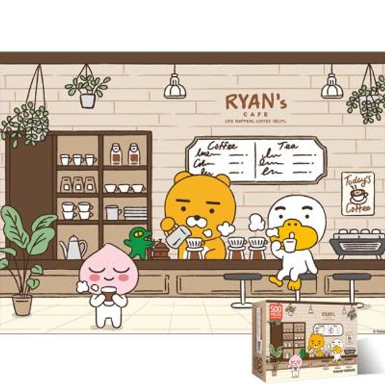 500피스 퍼즐 카카오프렌즈 라이언스 카페 YE873672