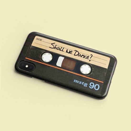 [무직타이거] 레트로 카세트 테이프 폰케이스 E-type